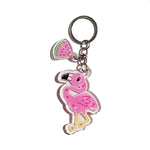 TAUTI PLAY KEYCHAIN FLAMINGO 2