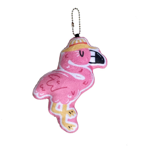 FLUFFY DOLL TAUTI PLAY FLAMINGO HAT