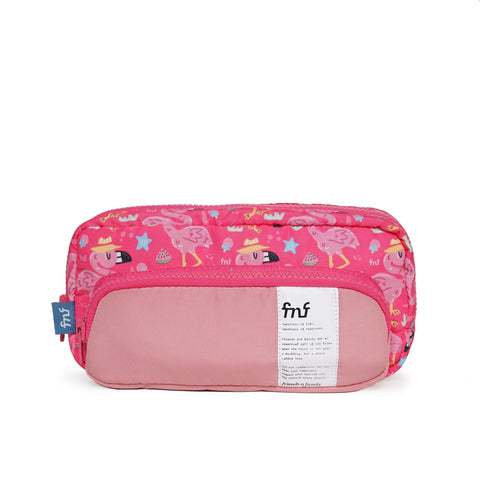 SID PENCIL CASE TAUTI PLAY FLAMINGO PINK